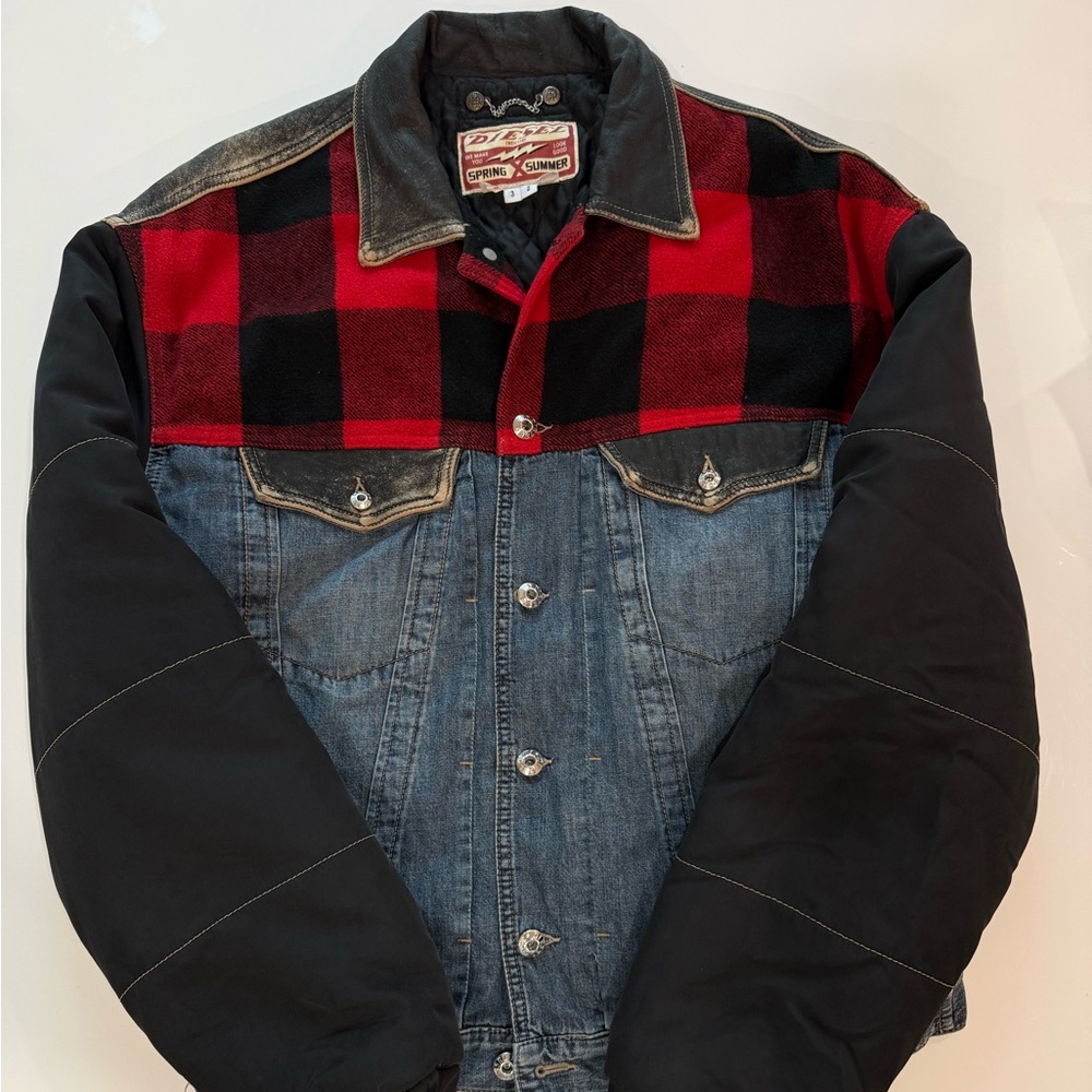 Diesel Patch-Work Bomber Jacket - image 1